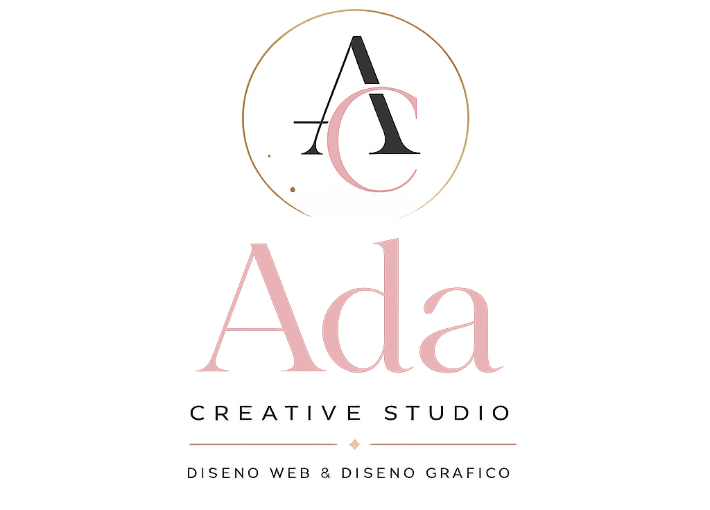 Logo Diseño Web y Gráfico Ada